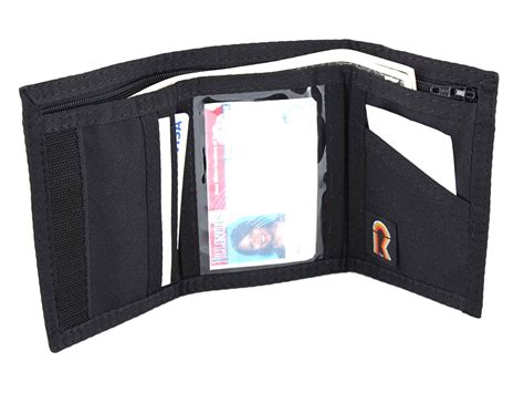 men's wallet with velcro closure.